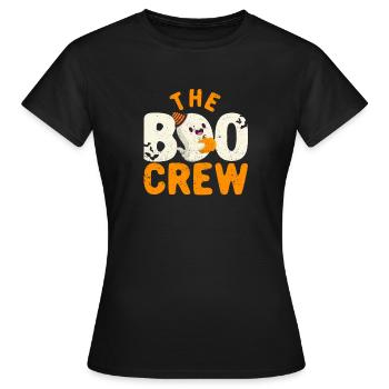 The Boo Crew Passendes Halloween-Pärchen Hexe - Frauen T-Shirt - Schwarz - Vorne - AI Model Female 172 dark (172cm)