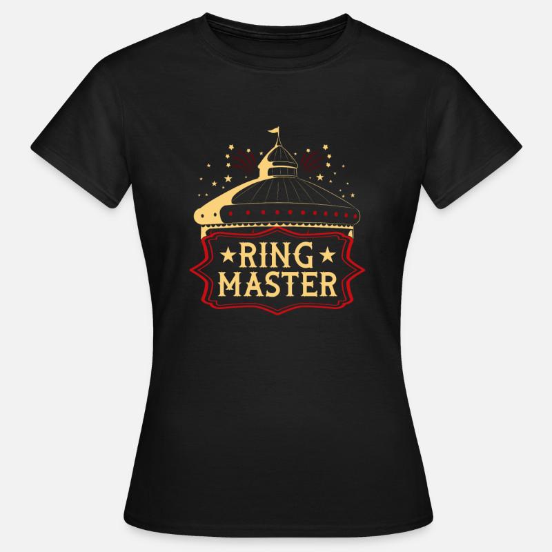 Circus Ringmaster Costume - T-shirt Femme - noir