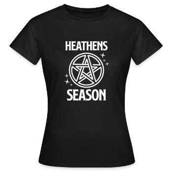 Halloween Witch Witchcraft Magic Magic Magic Magice Costume - Women's T-Shirt - black - Front - AI Model Female 172 dark (172cm)