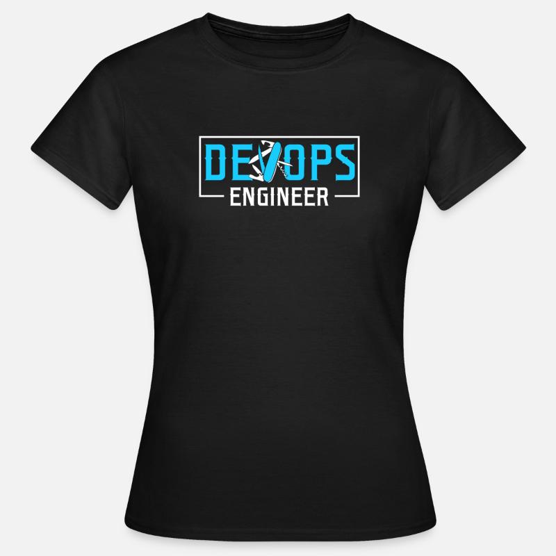 Sys-Admin Developer Devops Engineer - Women's T-Shirt - black