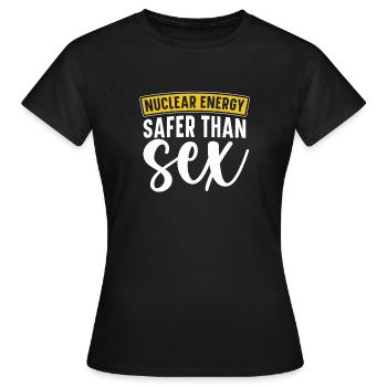 Physicien physicien - T-shirt Femme - noir - Devant - AI Model Female 172 dark (172cm)