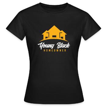 Homeowner Home Purchase Gift - Women's T-Shirt - black - Front - AI Model Female 172 dark (172cm)