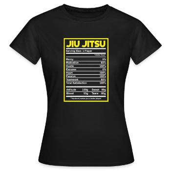 Jiu Jitsu Jiu Jitsu Jiu Jitsu - Frauen T-Shirt - Schwarz - Vorne - AI Model Female 172 dark (172cm)
