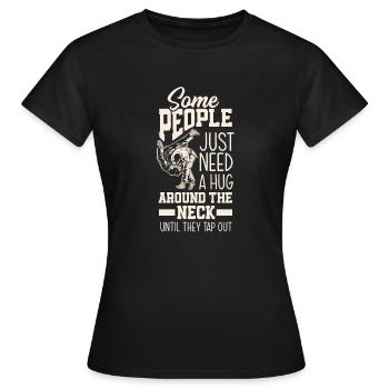 Jiu Jitsu Jiu Jitsu Jiu Jitsu - Frauen T-Shirt - Schwarz - Vorne - AI Model Female 172 dark (172cm)