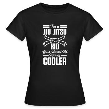 Jiu Jitsu Jiu Jitsu Jiu Jitsu - Women's T-Shirt - black - Front - AI Model Female 172 dark (172cm)