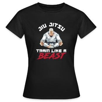 Jiu Jitsu Jiu Jitsu Jiu Jitsu - Frauen T-Shirt - Schwarz - Vorne - AI Model Female 172 dark (172cm)