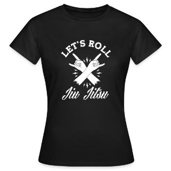 Jiu Jitsu Jiu Jitsu Jiu Jitsu - Frauen T-Shirt - Schwarz - Vorne - AI Model Female 172 dark (172cm)