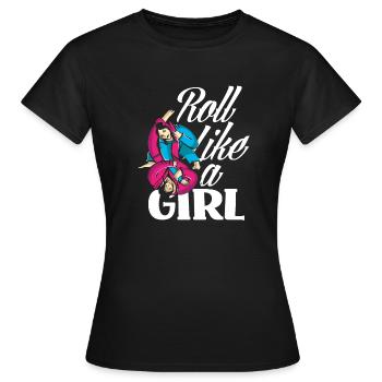 Jiu Jitsu Jiu Jitsu Jiu Jitsu - Frauen T-Shirt - Schwarz - Vorne - AI Model Female 172 dark (172cm)
