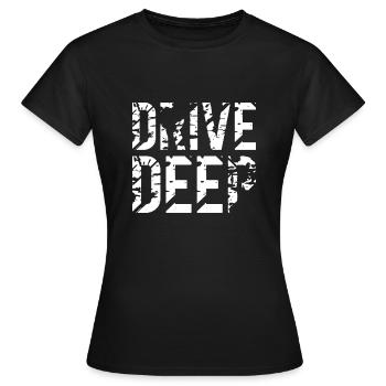 Voiture tuning abaissée - T-shirt Femme - noir - Devant - AI Model Female 172 dark (172cm)