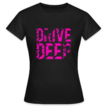Lowered Tuning Car - Women's T-Shirt - black - Front - AI Model Female 172 dark (172cm)