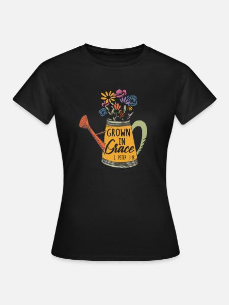 Église Religion Catholique Catholique Jésus-Christ - T-shirt Femme - noir