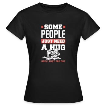 Jiu Jitsu Jiu Jitsu Jiu Jitsu - Frauen T-Shirt - Schwarz - Vorne - AI Model Female 172 dark (172cm)