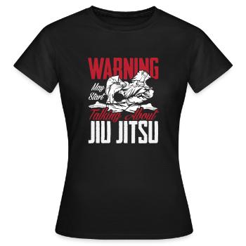 Jiu Jitsu Jiu Jitsu Jiu Jitsu - Frauen T-Shirt - Schwarz - Vorne - AI Model Female 172 dark (172cm)