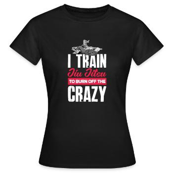 Jiu Jitsu Jiu Jitsu Jiu Jitsu - Frauen T-Shirt - Schwarz - Vorne - AI Model Female 172 dark (172cm)