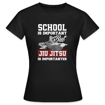 Jiu Jitsu Jiu Jitsu Jiu Jitsu - Frauen T-Shirt - Schwarz - Vorne - AI Model Female 172 dark (172cm)