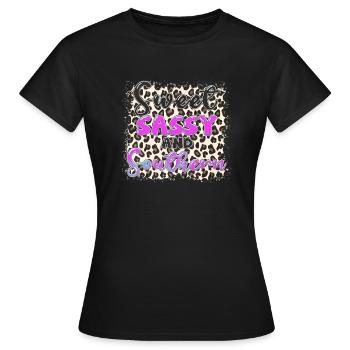 Country Music Rural Landei Country Musician Mom - Women's T-Shirt - black - Front - AI Model Female 172 dark (172cm)