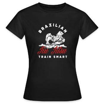 Jiu Jitsu Jiu Jitsu Jiu Jitsu - Frauen T-Shirt - Schwarz - Vorne - AI Model Female 172 dark (172cm)