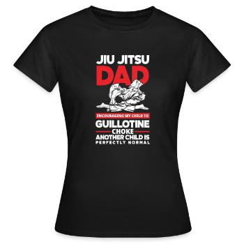Jiu Jitsu Jiu Jitsu Jiu Jitsu - Frauen T-Shirt - Schwarz - Vorne - AI Model Female 172 dark (172cm)