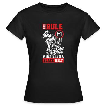 Jiu Jitsu Jiu Jitsu Jiu Jitsu - Frauen T-Shirt - Schwarz - Vorne - AI Model Female 172 dark (172cm)