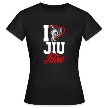 Jiu Jitsu Jiu Jitsu Jiu Jitsu - Frauen T-Shirt - Schwarz - Vorne - AI Model Female 172 dark (172cm)