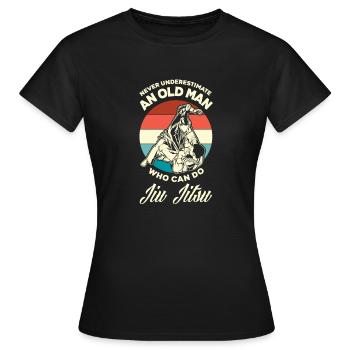 Jiu Jitsu Jiu Jitsu Jiu Jitsu - Frauen T-Shirt - Schwarz - Vorne - AI Model Female 172 dark (172cm)