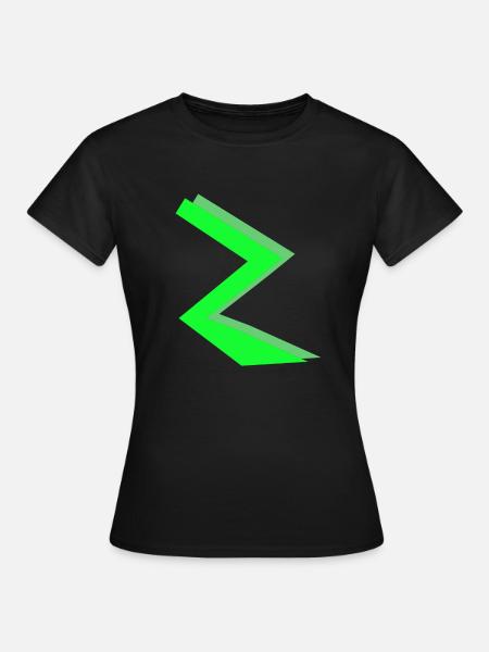 ZickZack1 - Frauen T-Shirt - Schwarz