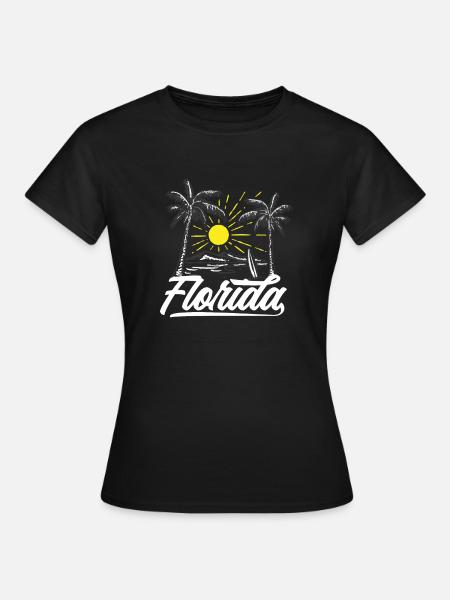 Floride - T-shirt Femme - noir