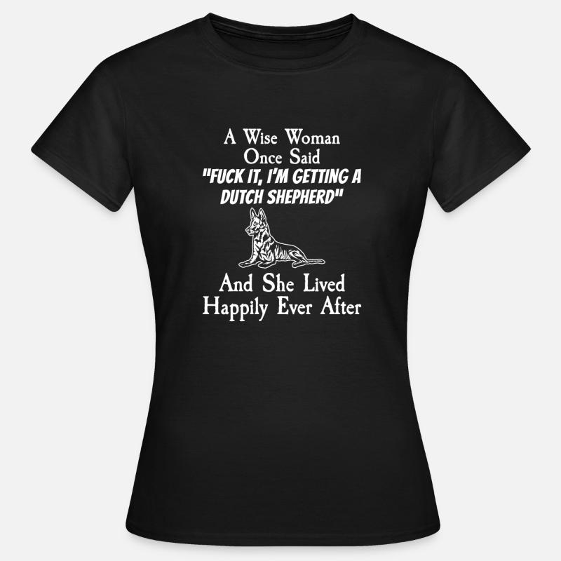 Holländischer Schäferhund Dutch Shepherd - Women's T-Shirt - black