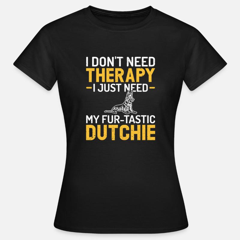 Holländischer Schäferhund Dutch Shepherd - Women's T-Shirt - black