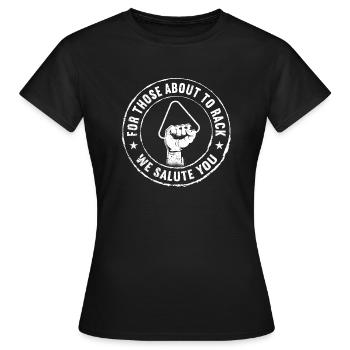 Billard billard billard - T-shirt Femme - noir - Devant - AI Model Female 172 dark (172cm)