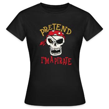Imagine - Women's T-Shirt - black - Front - AI Model Female 172 dark (172cm)