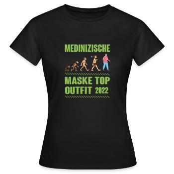 Halloween Kostüm - Alles für dein Spuk Outfit - Frauen T-Shirt - Schwarz - Vorne - AI Model Female 172 dark (172cm)