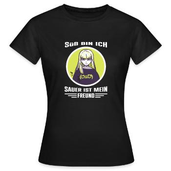 Halloween Kostüm - Alles für dein Spuk Outfit - Frauen T-Shirt - Schwarz - Vorne - AI Model Female 172 dark (172cm)