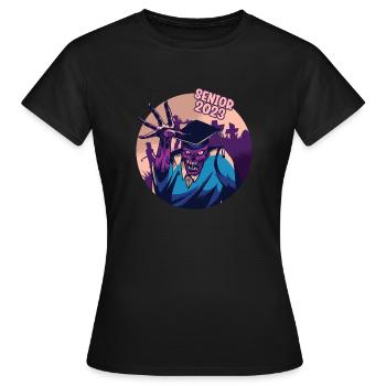 Senior 2023 Dabbing Dab de 2023 Seniors Graduation - T-shirt Femme - noir - Devant - AI Model Female 172 dark (172cm)