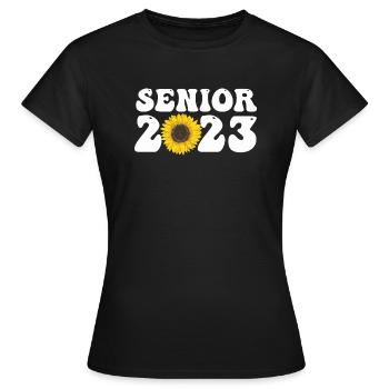 Senior 2023 Dabbing Dab de 2023 Seniors Graduation - T-shirt Femme - noir - Devant - AI Model Female 172 dark (172cm)