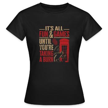 Espion détective privé enquêteur Détective Cadeau - T-shirt Femme - noir - Devant - AI Model Female 172 dark (172cm)