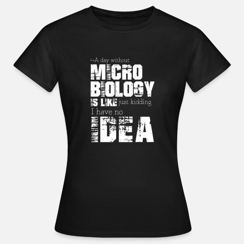 Microbiology - Women's T-Shirt - black