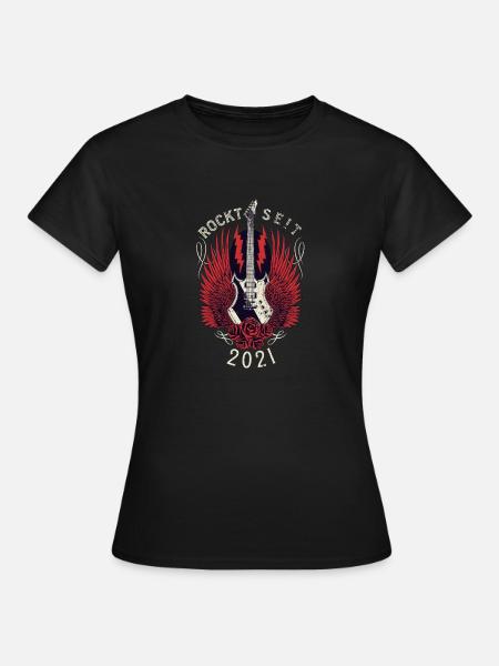 Compleanno 2 ° compleanno Mrs. Mann 2021 rocce dal - Maglietta da donna - nero