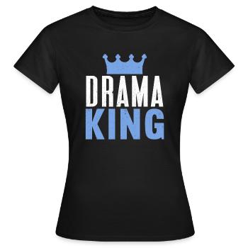 Actrice Drame Broadway Musical Theater - T-shirt Femme - noir - Devant - AI Model Female 172 dark (172cm)