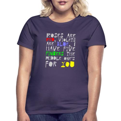 Röyhkeä Runo -Paita - Naisten t-paita