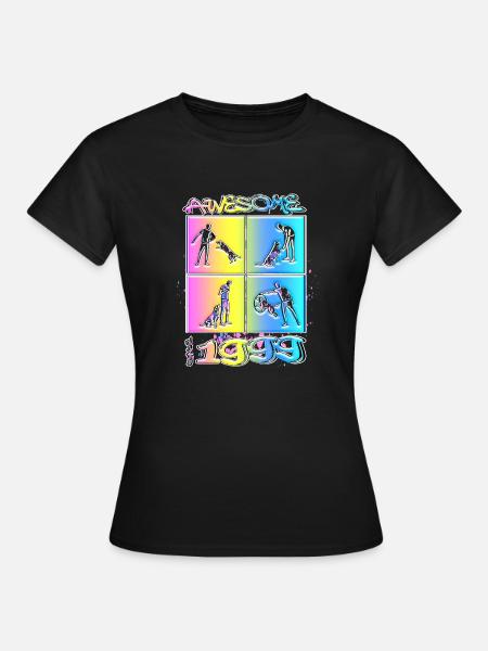 Awesome since 1999. Agility, Hundetraining - Frauen T-Shirt - Schwarz