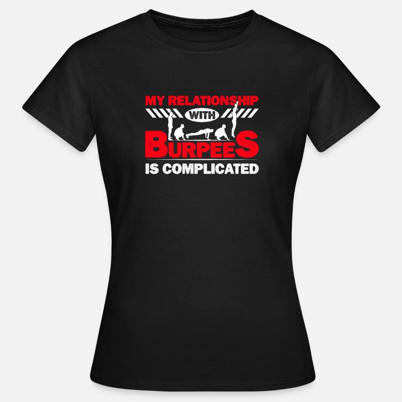 Burpees - Women's T-Shirt - black