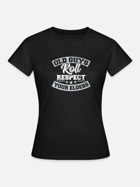 BJJ Old Guys Roll Brazilian Jiu Jitsu Training Jiu - Frauen T-Shirt - Schwarz