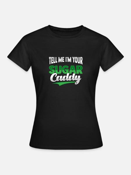 Golf Caddy - Frauen T-Shirt - Schwarz