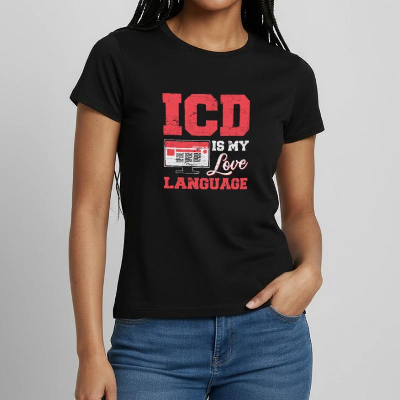Funny Medical Coder ICD Medical Coding Medical Bil Women's T-Shirt