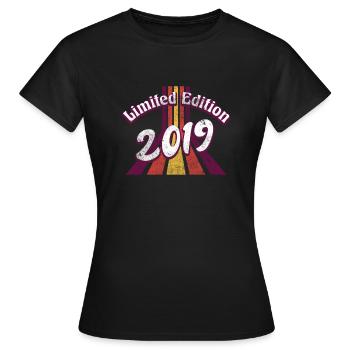 Édition Limitée Millésime 2019 - T-shirt Femme - noir - Devant - AI Model Female 172 dark (172cm)