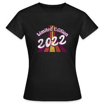 Limited Edition 2022 Vintage - Women's T-Shirt - black - Front - AI Model Female 172 dark (172cm)
