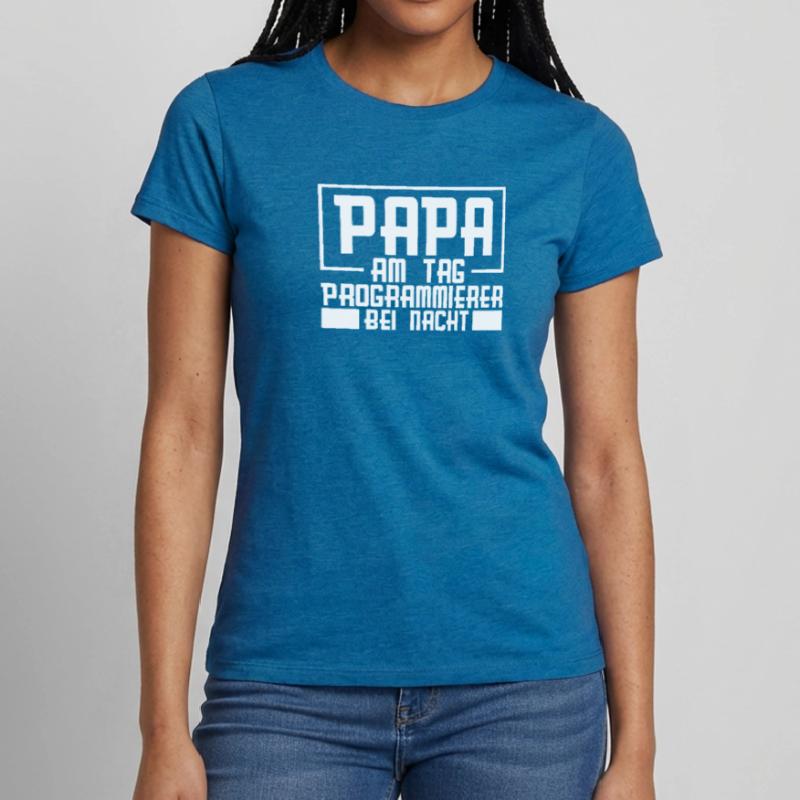 Entwickler Coder Programmierer Frauen T-Shirt