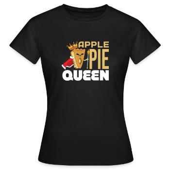 Apple pie - Women's T-Shirt - black - Front - AI Model Female 172 dark (172cm)