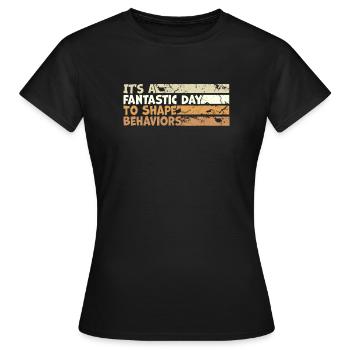 Beautiful Day Behavioral Shape Behaviors - Women's T-Shirt - black - Front - AI Model Female 172 dark (172cm)